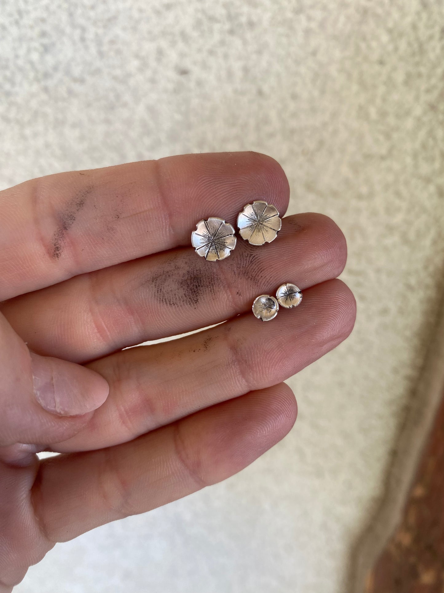 Smallest Flower Stud