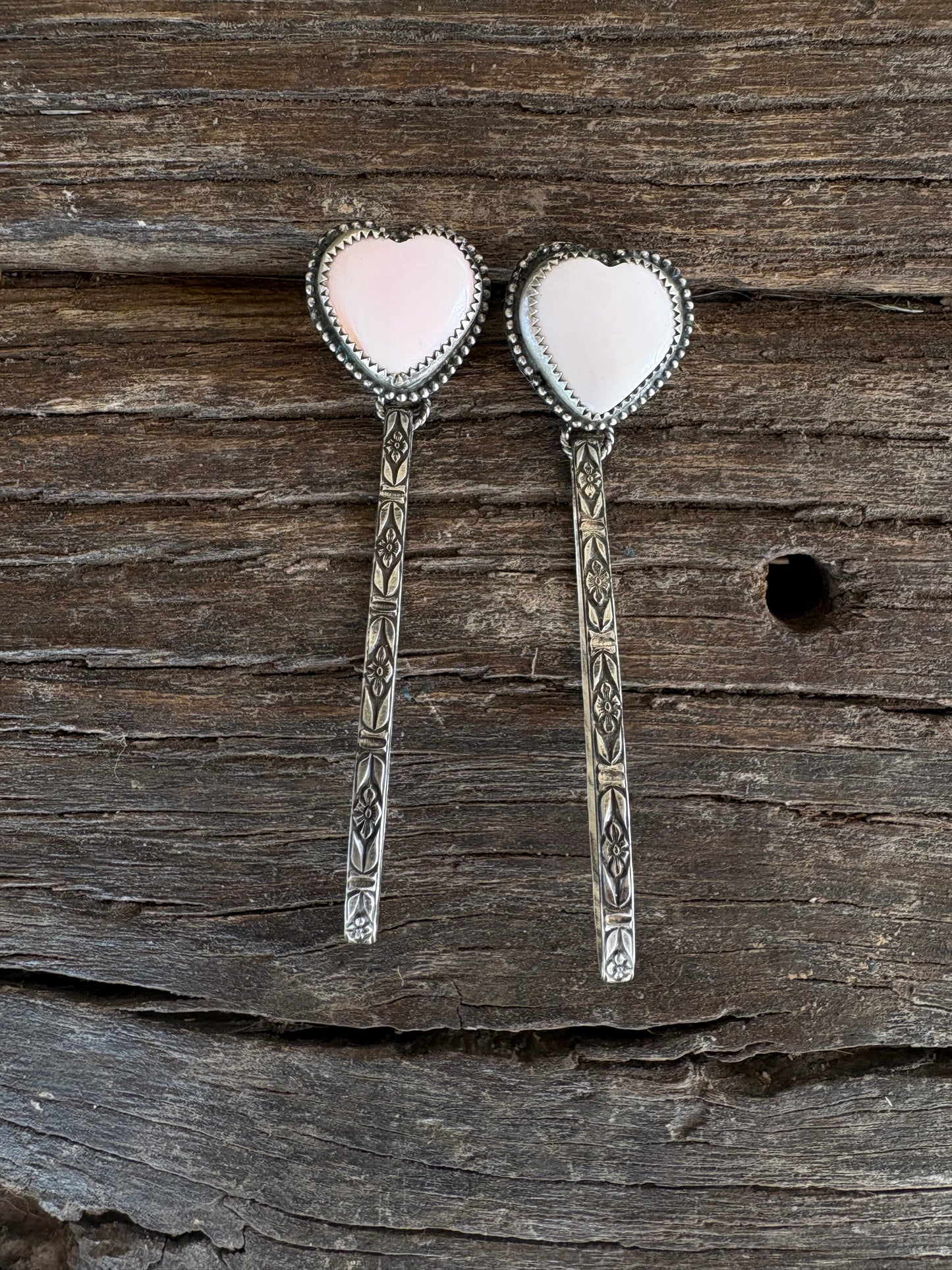 Pink Conch Tear Drops