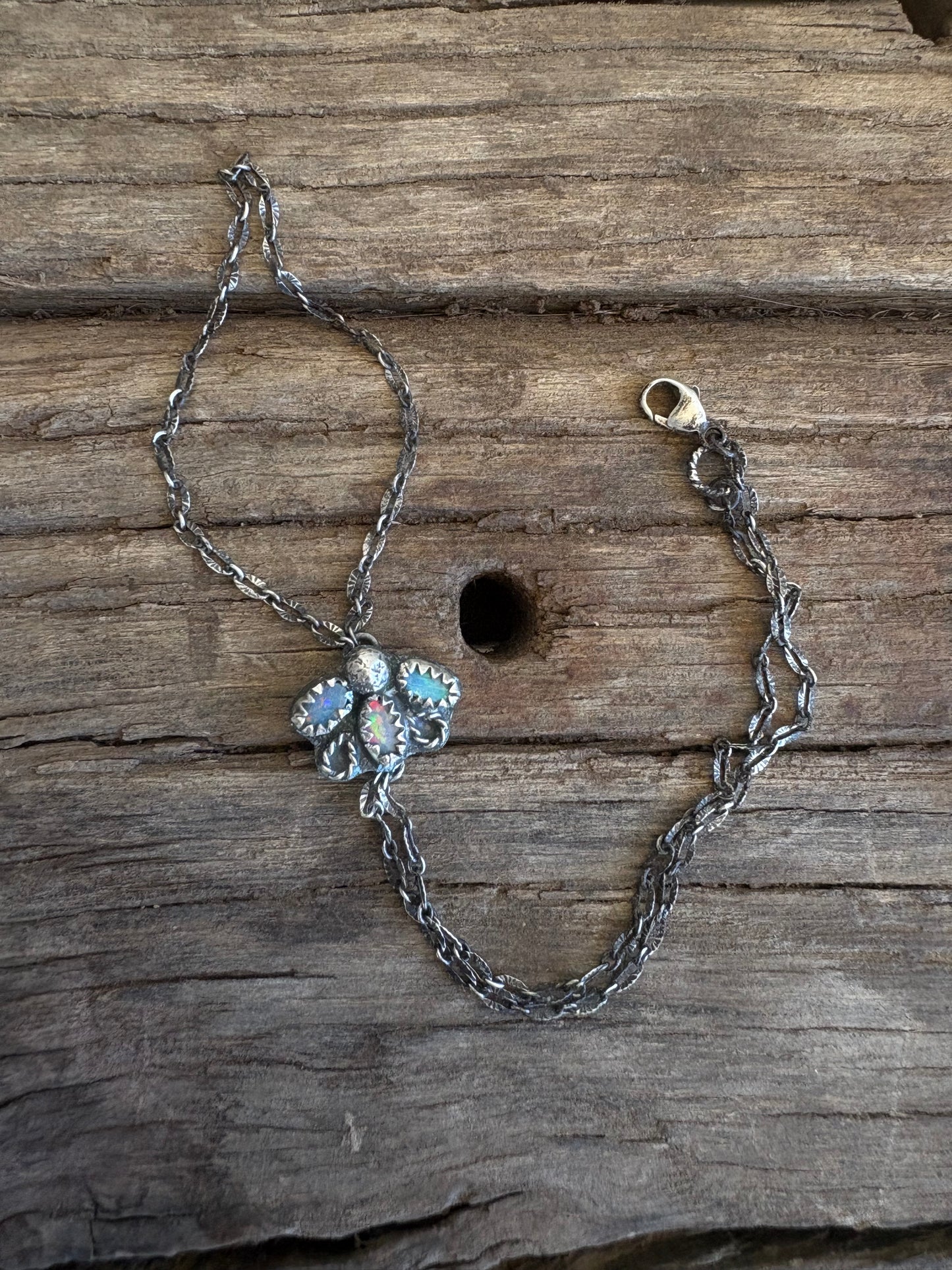 The “Opal Flower” Hand Chain