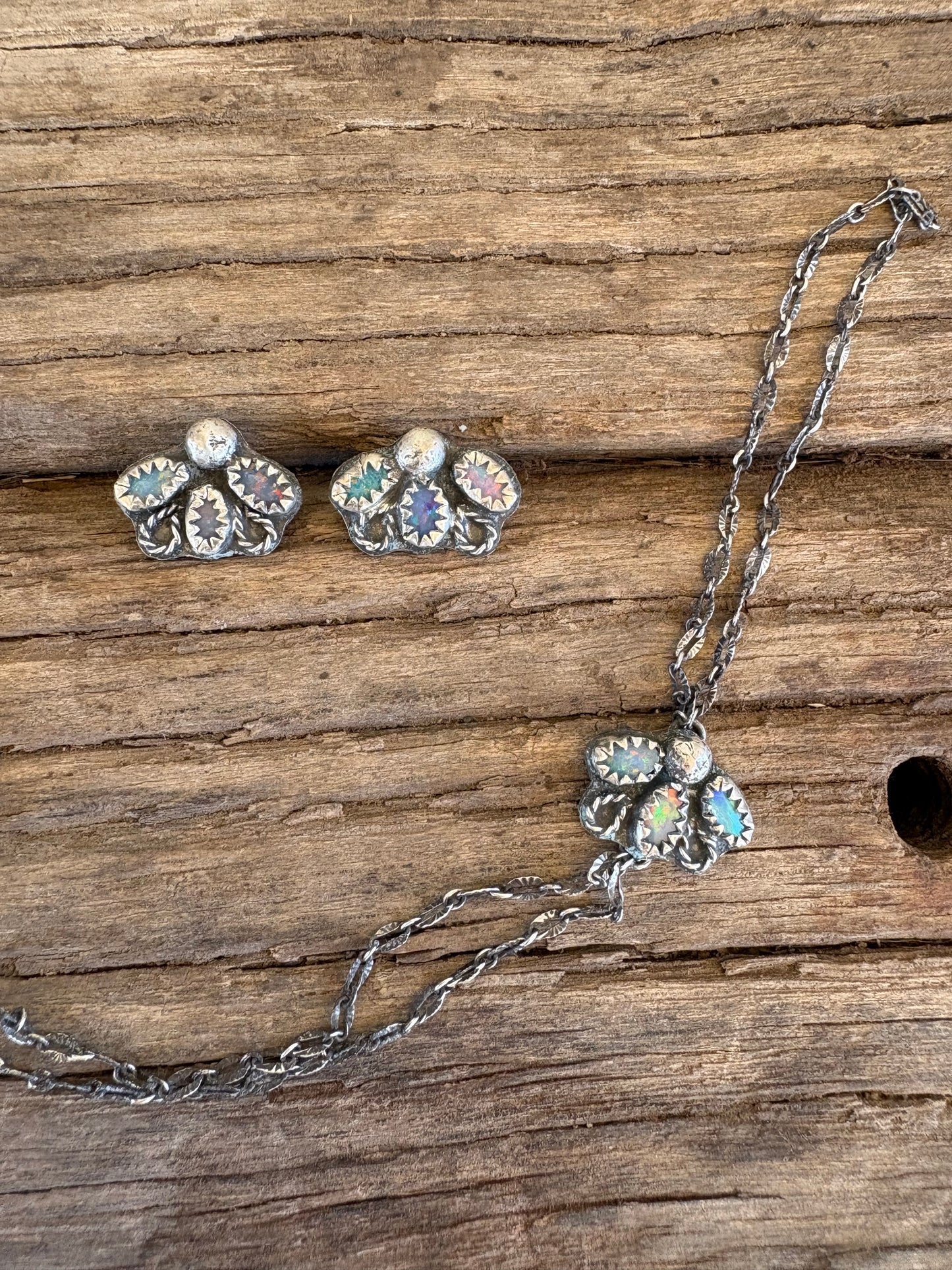 The “Opal Flower” Hand Chain