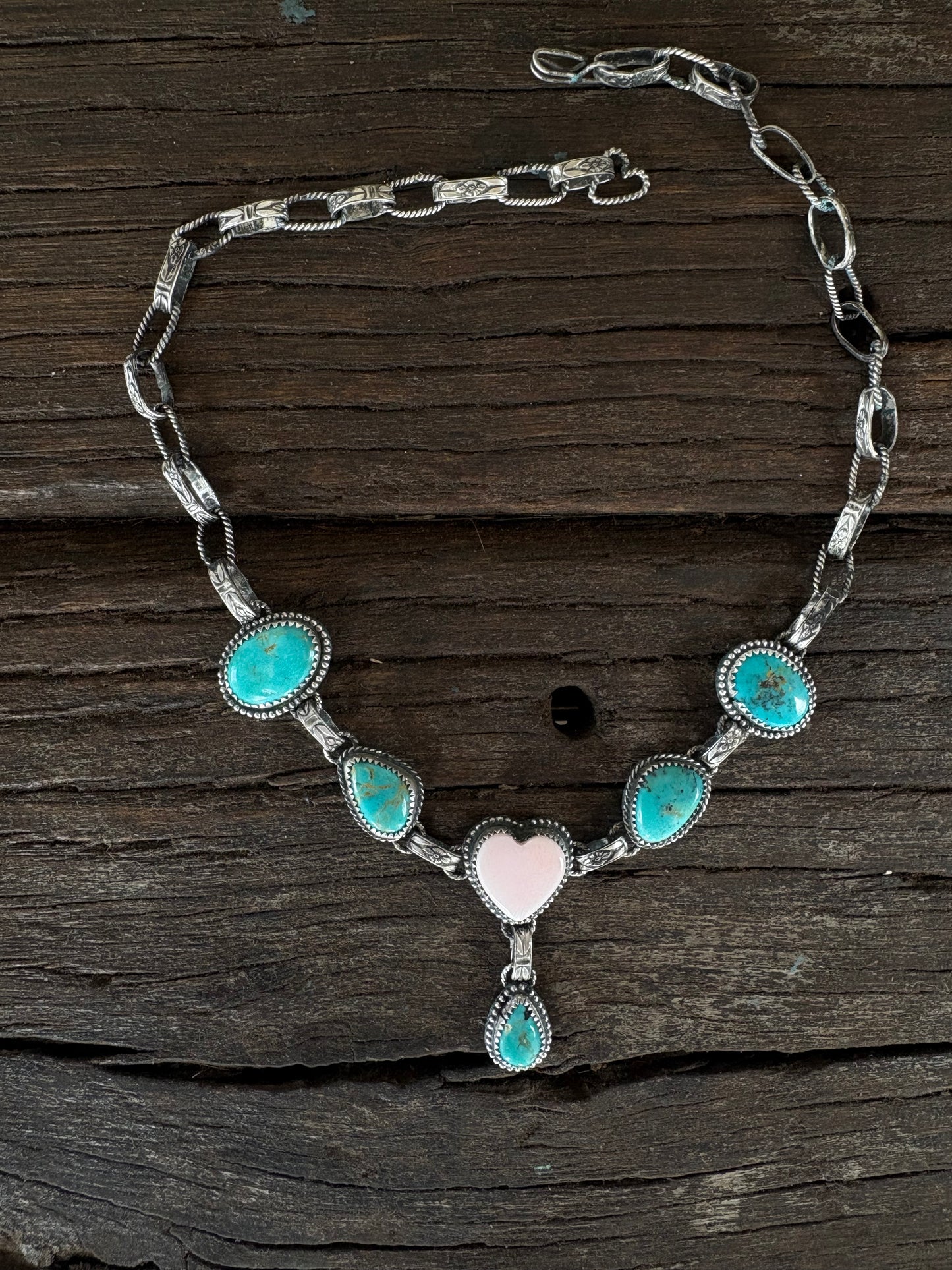 “Pink Lady” Choker Necklace