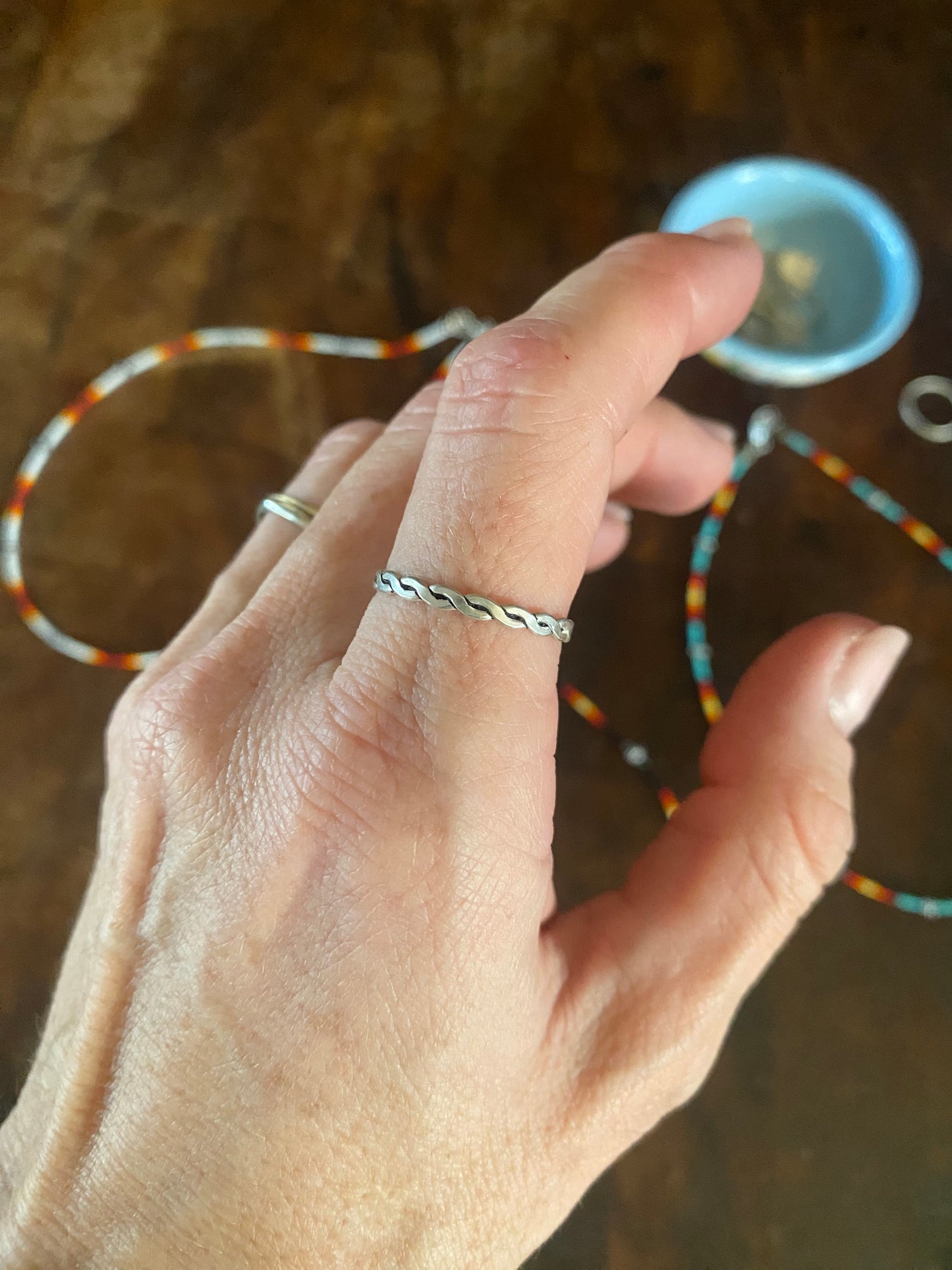 The “Fancy” Stacker Ring