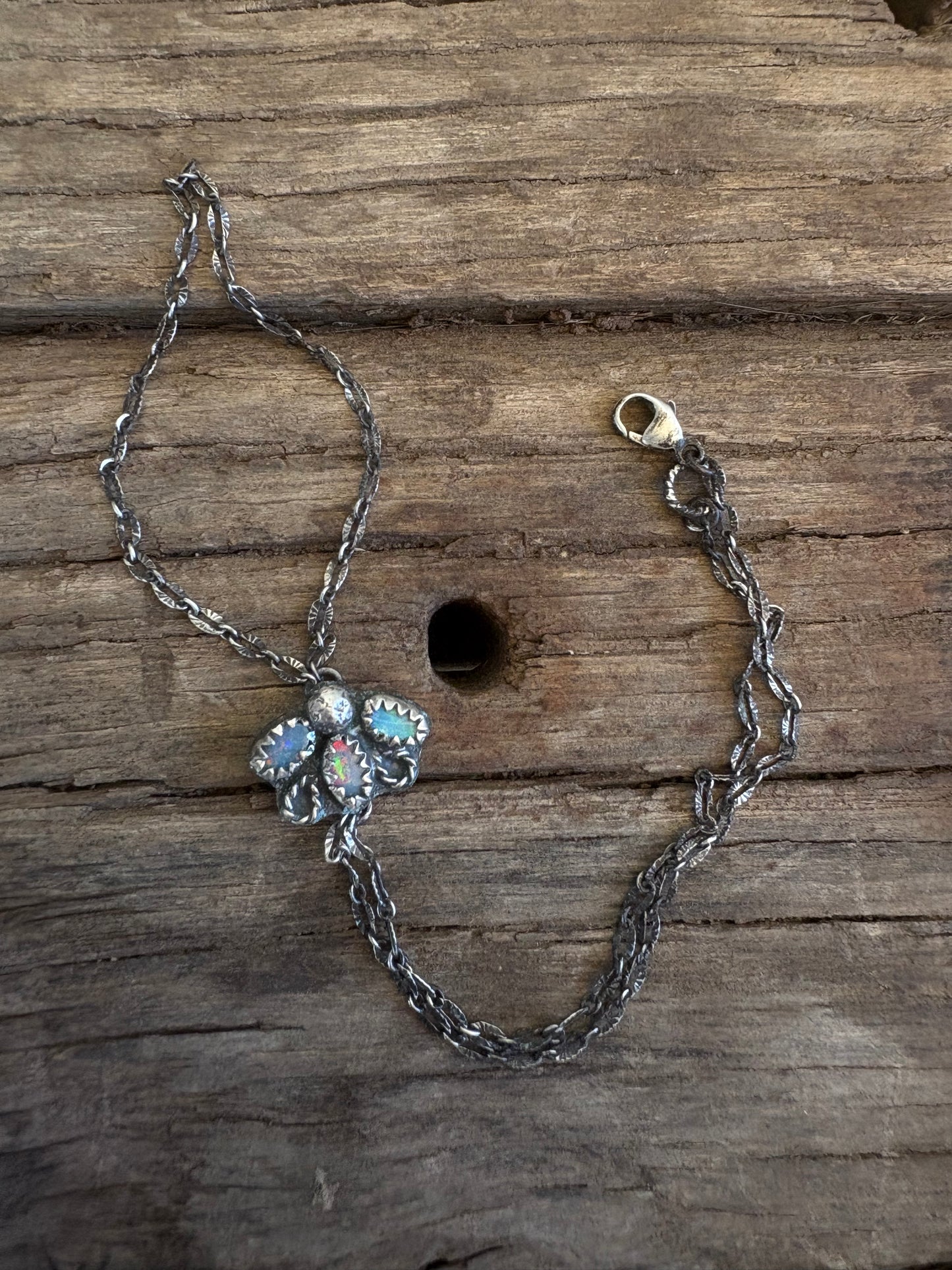 The “Opal Flower” Hand Chain