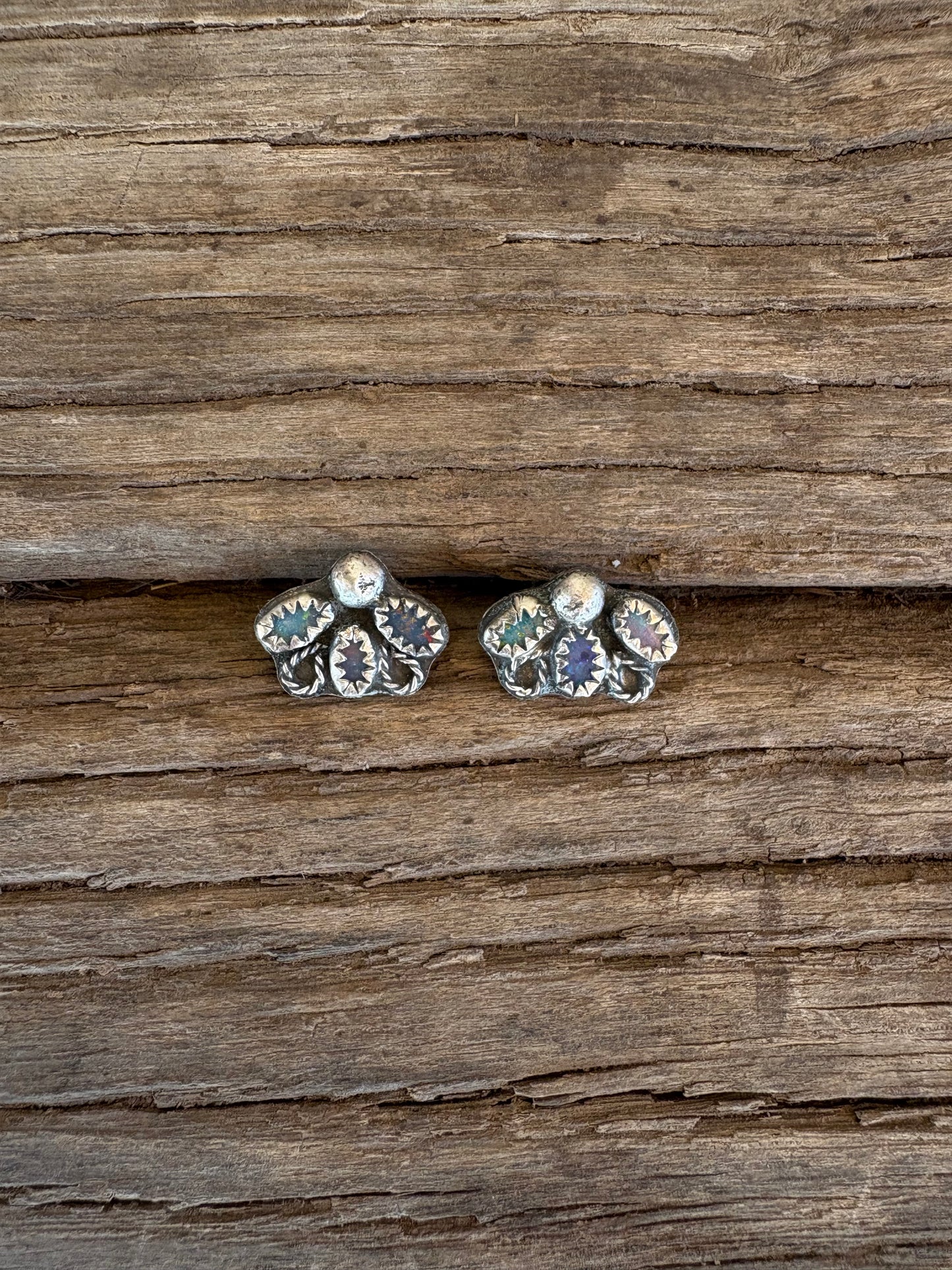 The “Opal Flower” Studs