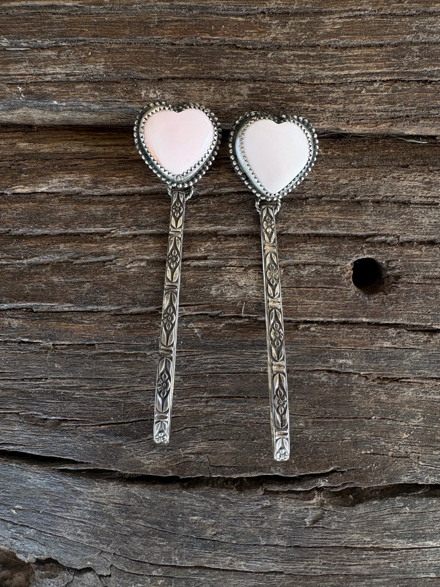 Pink Conch Tear Drops