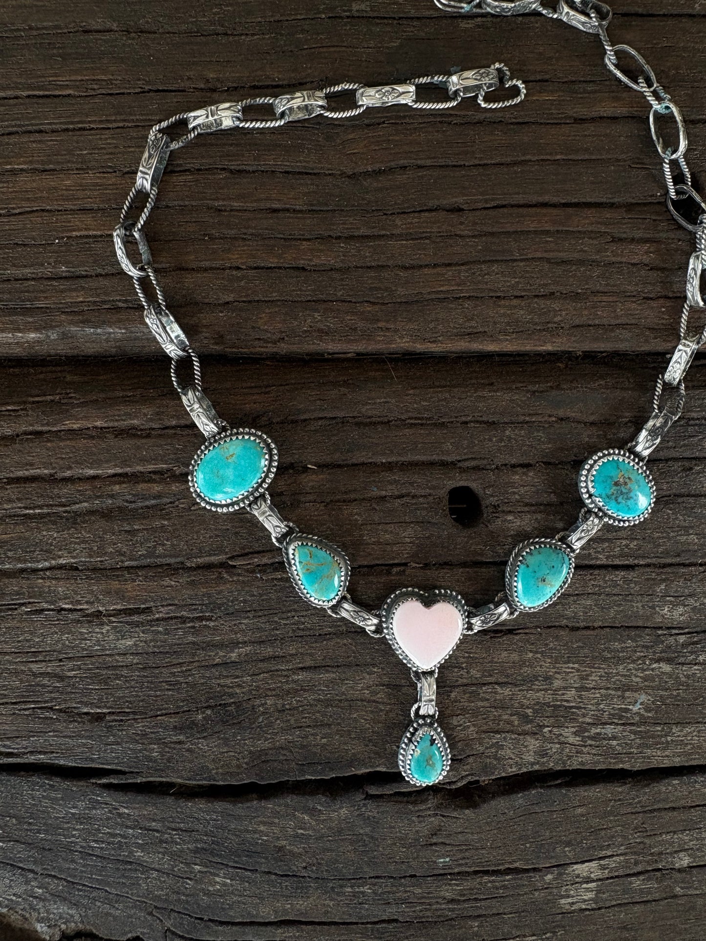 “Pink Lady” Choker Necklace