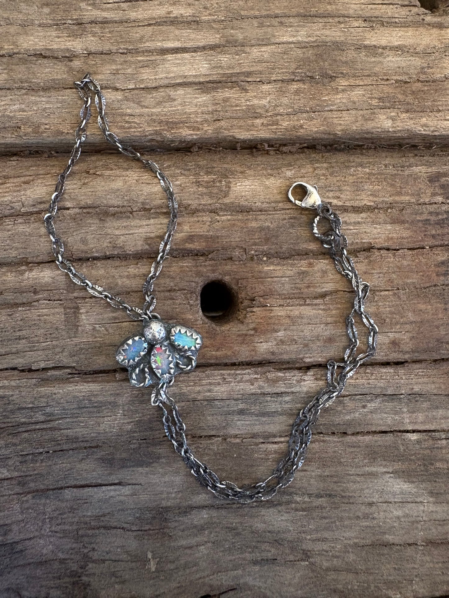 The “Opal Flower” Hand Chain