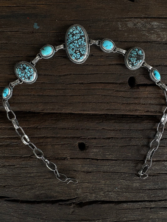 “Miss Blue Moon” Choker Necklace
