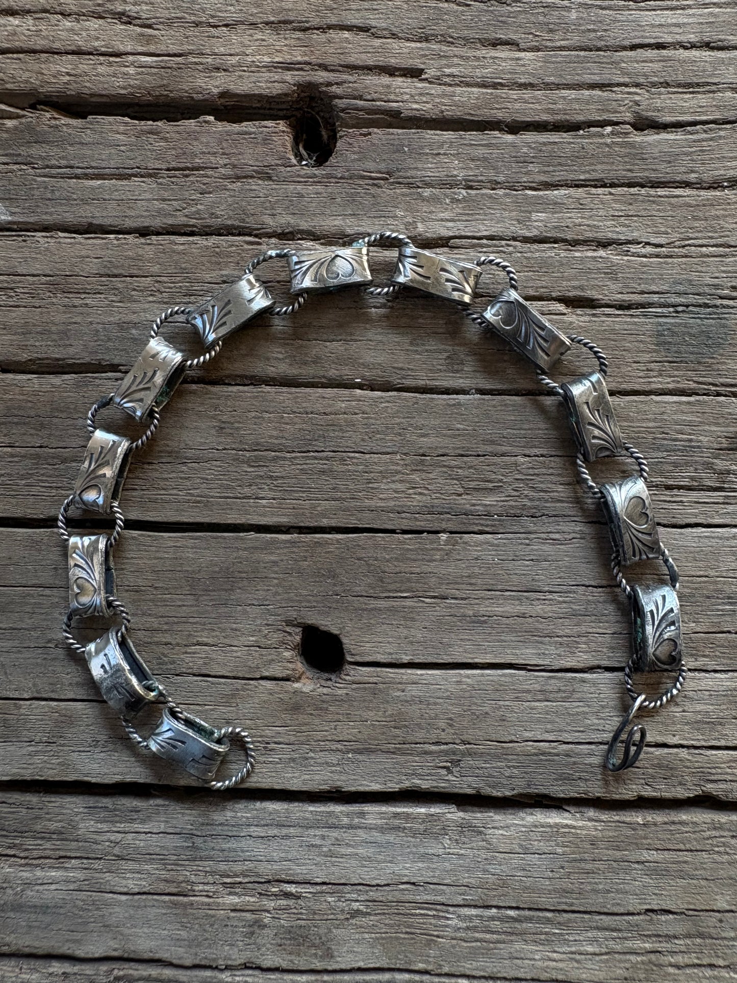 Pre-order shortie “Cowboys Cupid” link bracelet