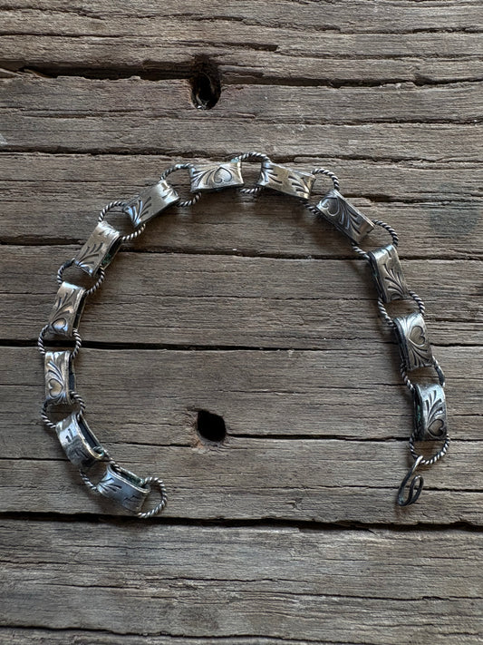 Pre-order shortie “Cowboys Cupid” link bracelet