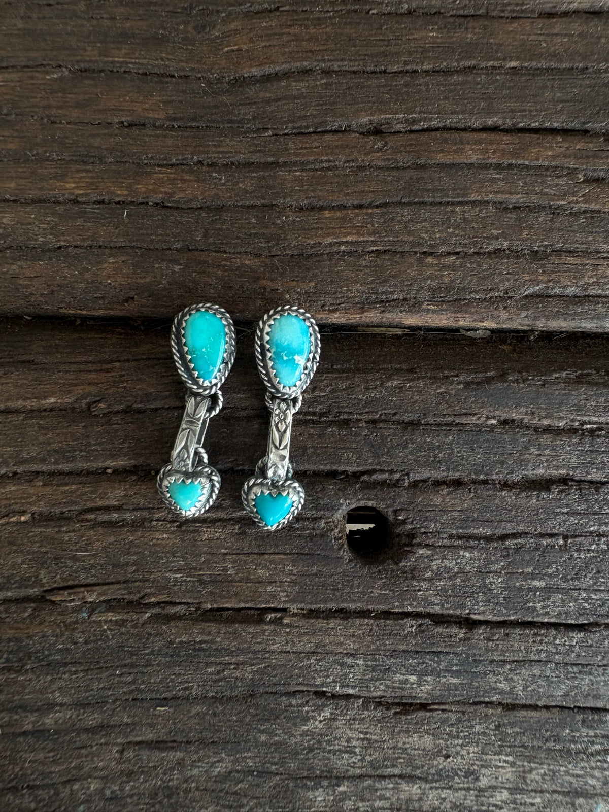 Turquoise sweethearts