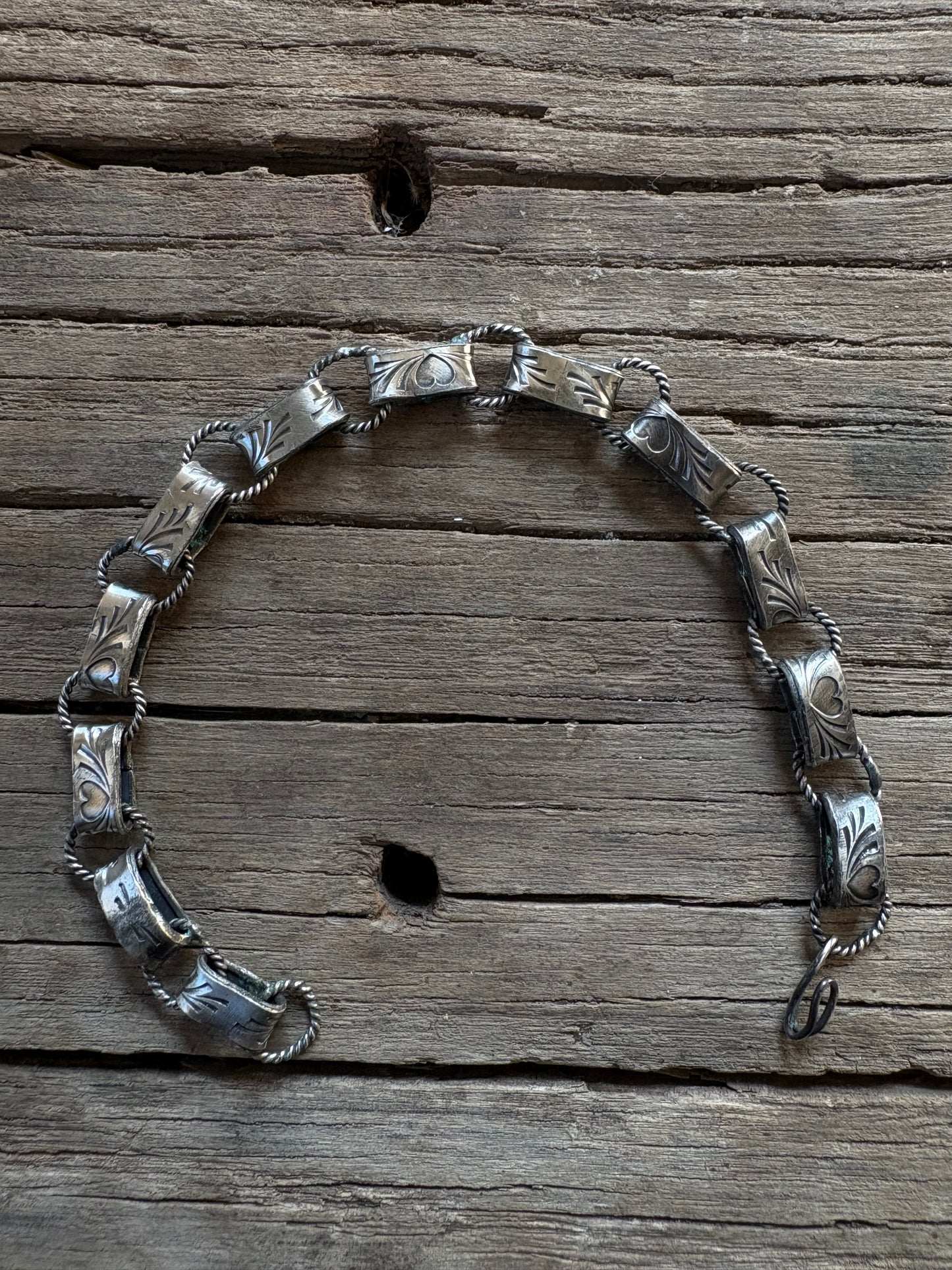 Pre-order shortie “Cowboys Cupid” link bracelet