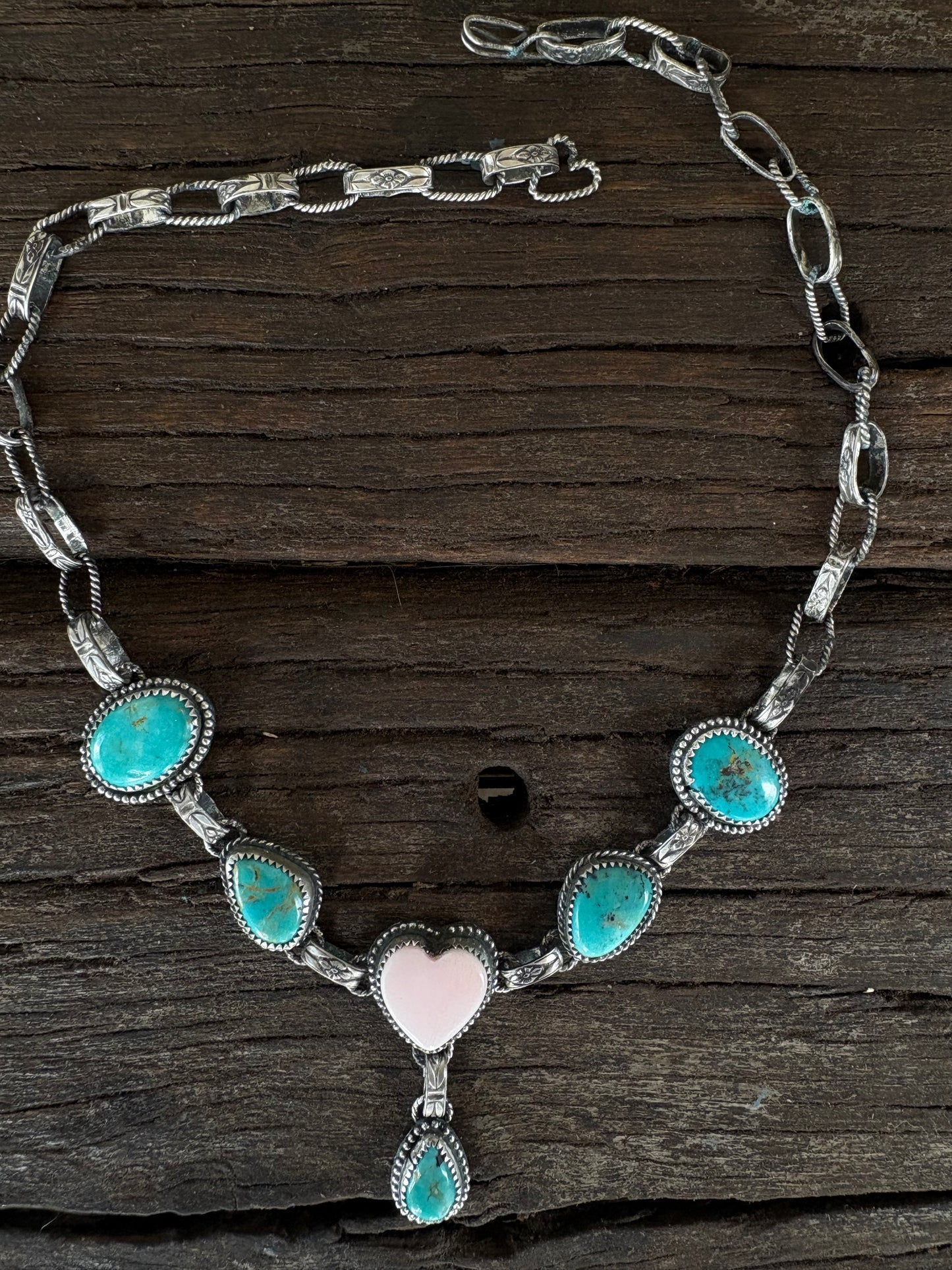 “Pink Lady” Choker Necklace