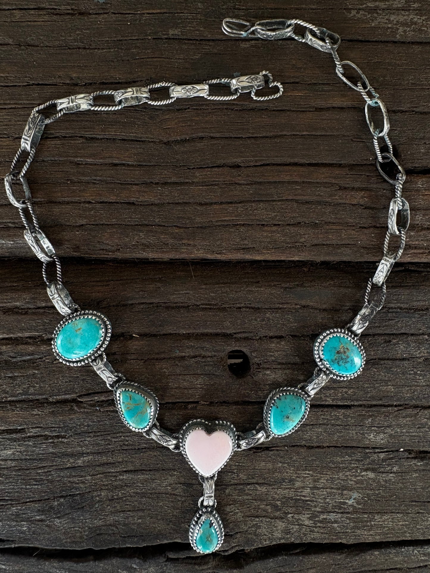 “Pink Lady” Choker Necklace