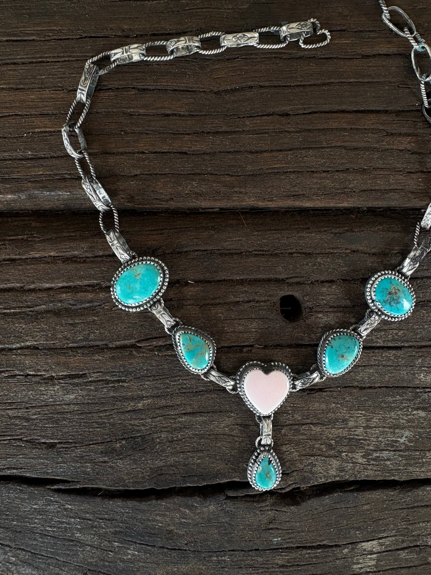 “Pink Lady” Choker Necklace