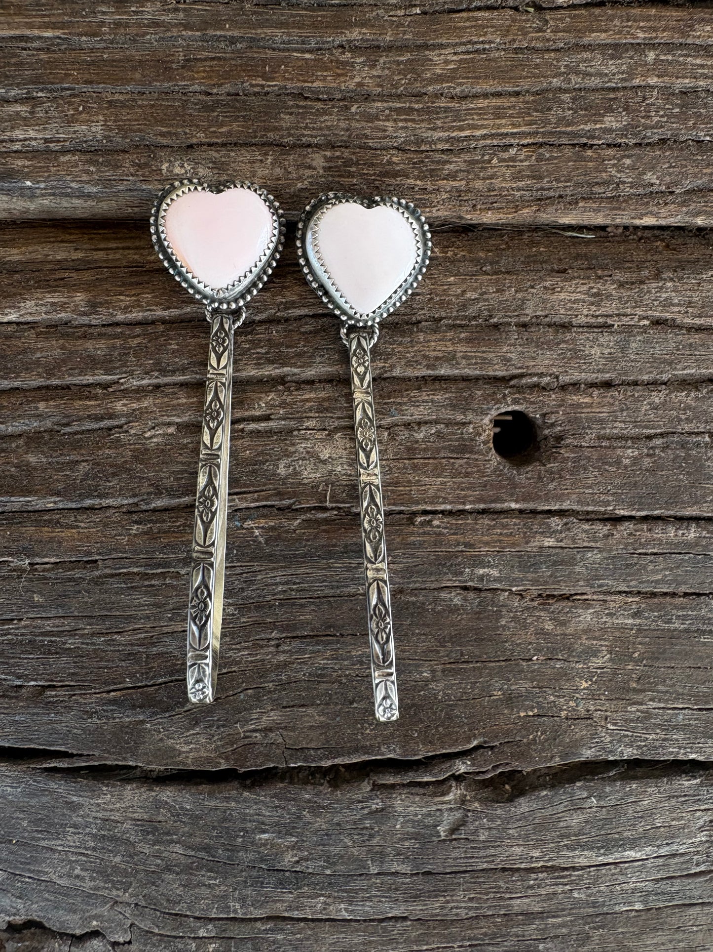 Pink Conch Tear Drops