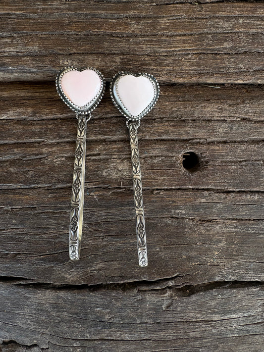 Pink Conch Tear Drops