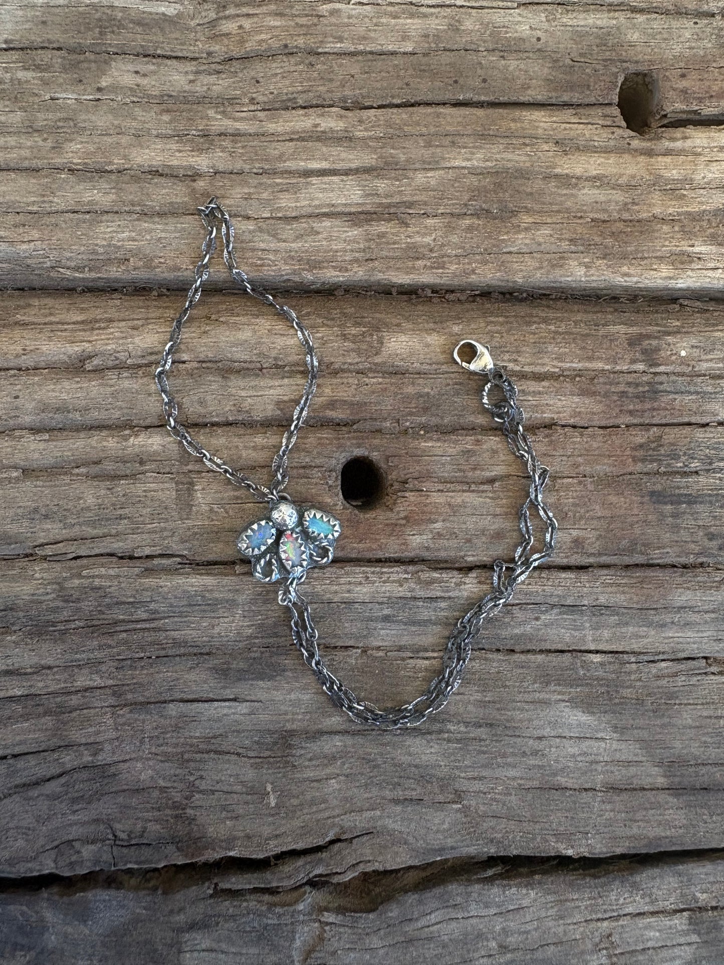 The “Opal Flower” Hand Chain